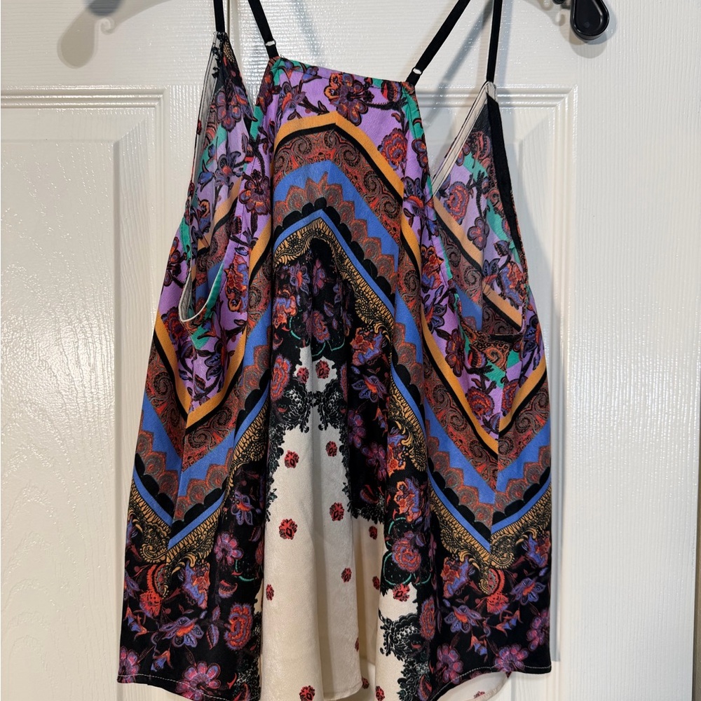 Free‎ People Intimates Floral Multicolor Women's Top - Picture 2 of 4